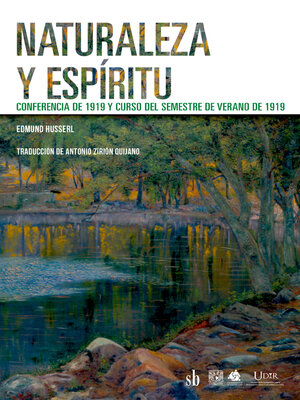 cover image of Naturaleza y espíritu